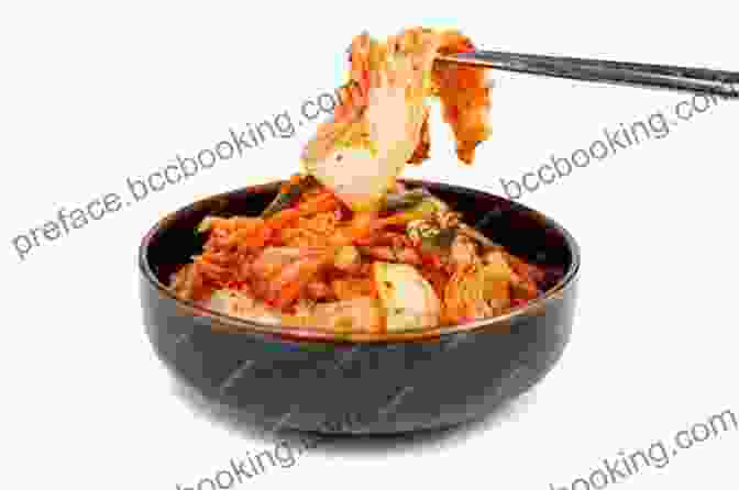 A Bowl Of Kimchi With Chopsticks Resting On Top The Korean: Single And Obese: Then Kimchi Changed Everything