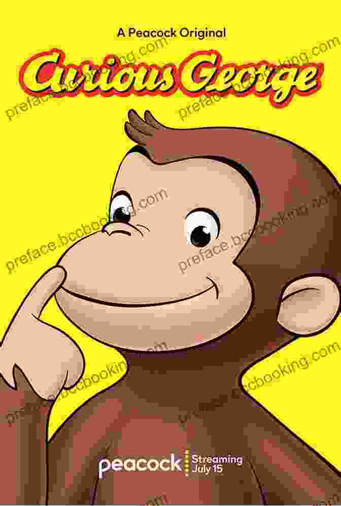 A Charming Illustration Of Curious George, The Beloved Monkey, Holding A Book With The Title 'Words Of Wisdom From The World Of Curious George' Keep Curious And Carry A Banana: Words Of Wisdom From The World Of Curious George