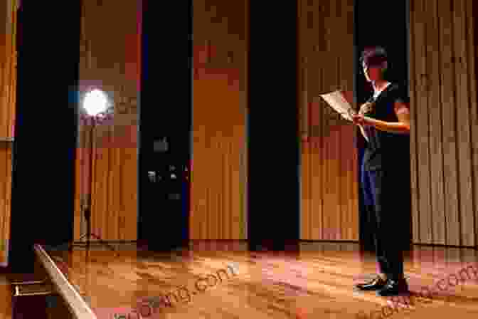 A Close Up Of A Person Performing A Monologue On Stage Creating Your Own Monologue Glenn Alterman