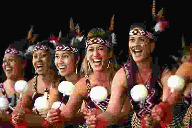 A Group Of Maori Performers Engage In A Kapahaka, A Traditional Maori Dance, Showcasing Their Vibrant Attire And Energetic Movements. Greater Than A Tourist Kapiti Coast New Zealand: 50 Travel Tips From A Local (Greater Than A Tourist New Zealand)