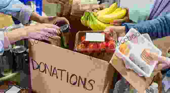 A Group Of Volunteers Donate Food To A Homeless Shelter. Saving A Stranger S Life: The Diary Of An Emergency