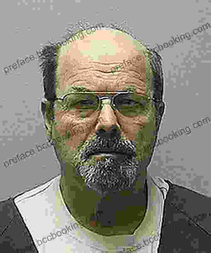 A Mugshot Of Dennis Rader, The BTK Serial Killer, Wearing A Black And White Striped Prison Uniform. The Babysitter: My Summers With A Serial Killer