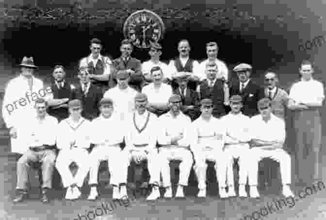 A Nostalgic Photograph Of The Hyde Lea Cricket Club Team In Their Heyday, Capturing The Camaraderie And Passion That Defined The Club's Golden Age. Stick Im Up Again: Memoirs Of A Cricketing Fixture Secretary Detailing The Rise And Fall Of Hyde Lea And Coppenhall Cricket Club