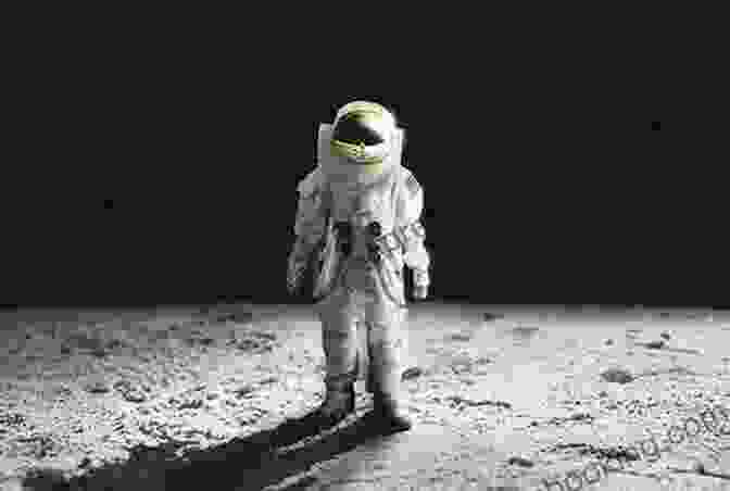 A Photograph Of An Astronaut In A Spacesuit, Standing On The Surface Of The Moon. Flung Out Of Space: Inspired By The Indecent Adventures Of Patricia Highsmith