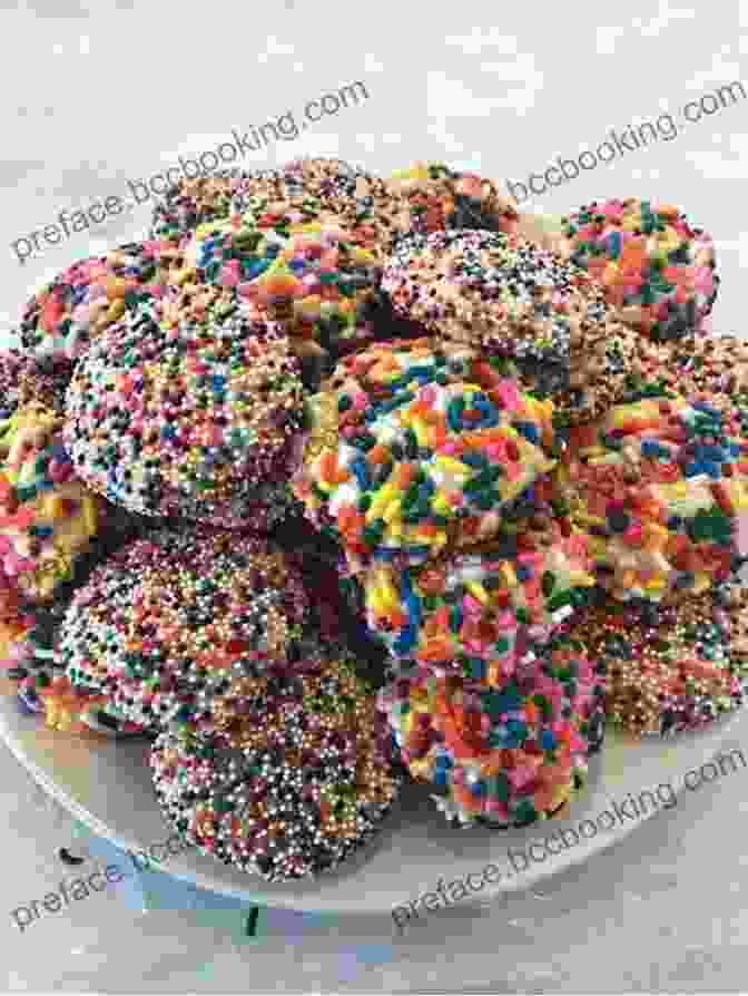 A Plate Of Colorful Rainbow Sprinkle Cookies Good Housekeeping The Best Ever Cookie Book: 175 Tested Til Perfect Recipes For Crispy Chewy Ooey Gooey Treats