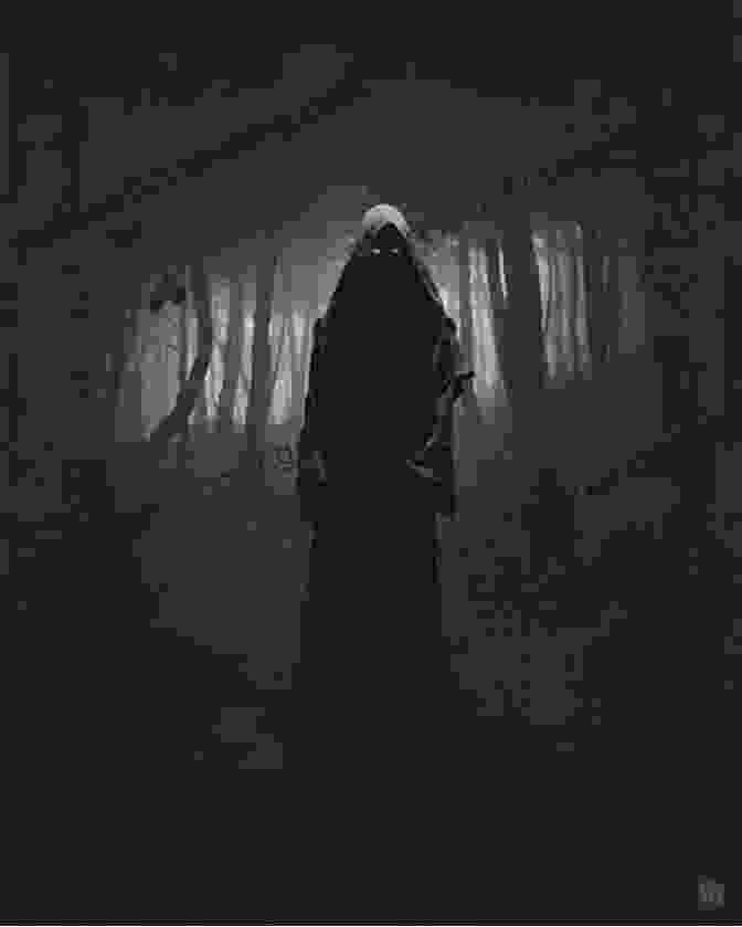 A Shadowy Figure With Glowing Eyes And Sharp Teeth Lurking In A Dark Forest. The Works Of Clifford D Simak Volume Four: The Big Front Yard And Other Stories Time Is The Simplest Thing And The Goblin Reservation