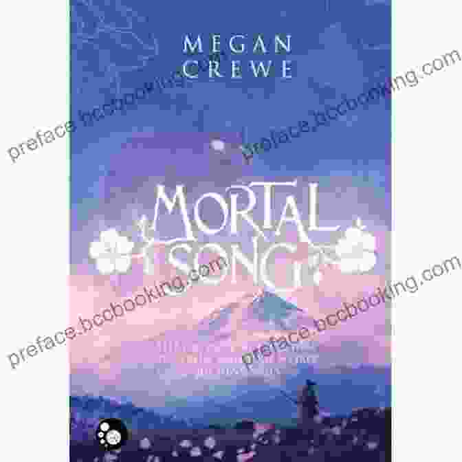 A Vibrant And Enchanting Cover Of Mortal Song By Megan Crewe, Featuring A Young Woman Surrounded By Musical Notes And Ethereal Colors. A Mortal Song Megan Crewe