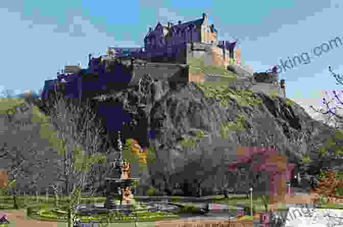 A Vibrant Depiction Of Edinburgh Castle, Showcasing Its Iconic Architecture And The Bustling City Life Surrounding It Scotland S Story (Illustrated) H E Marshall
