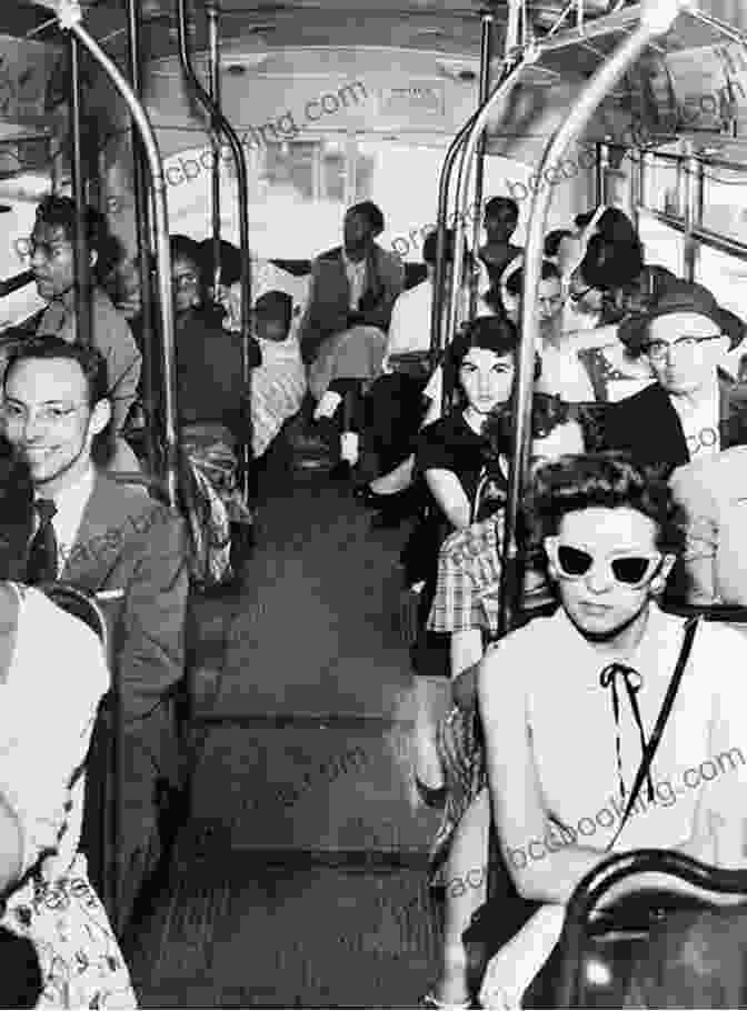 A Vintage Photograph Depicting The Starkly Segregated Seating Arrangements On A Southern Bus, With White Passengers Occupying The Front And Black Passengers Relegated To The Back Making Whiteness: The Culture Of Segregation In The South 1890 1940