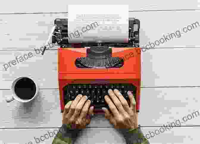 A Writer Typing On A Typewriter, Their Expression Focused And Determined Nothing Good Can Come From This: Essays