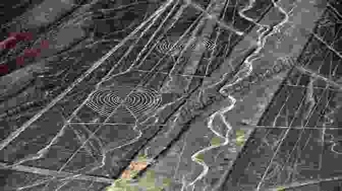 An Aerial Photograph Of The Enigmatic Nazca Lines, Depicting Intricate Geoglyphs Etched Into The Peruvian Desert Peru: The Beautiful The Mystical And The Ugly