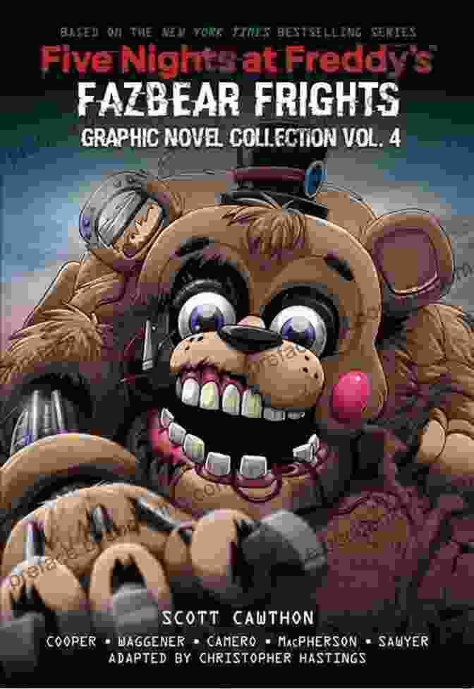 An AFK Five Nights At Freddy's Graphic Novel Cover Art The Fourth Closet: An AFK (Five Nights At Freddy S Graphic Novel #3)