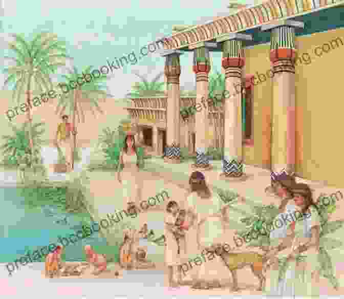 An Ancient Egyptian Family Enjoying A Meal Together History For Kids: Ancient Egypt