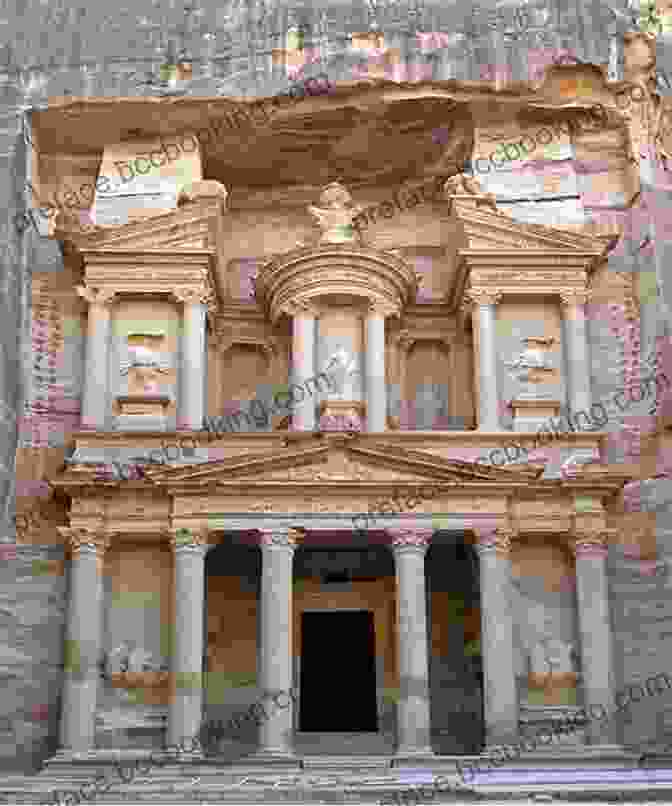 An Image Of The Treasury Building In Petra, An Iconic Example Of Nabataean Architecture. America Before: The Key To Earth S Lost Civilization