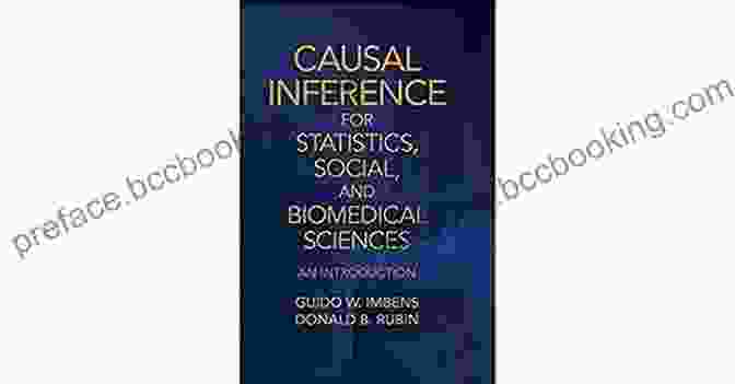 Causal Inference For Statistics, Social, And Biomedical Sciences Book Cover With A Magnifying Glass On A Causal Arrow Causal Inference For Statistics Social And Biomedical Sciences: An 