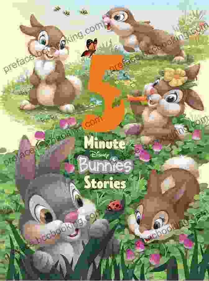 Child Reading A Minute Disney Bunnies Stories Book 5 Minute Disney Bunnies Stories (5 Minute Stories)