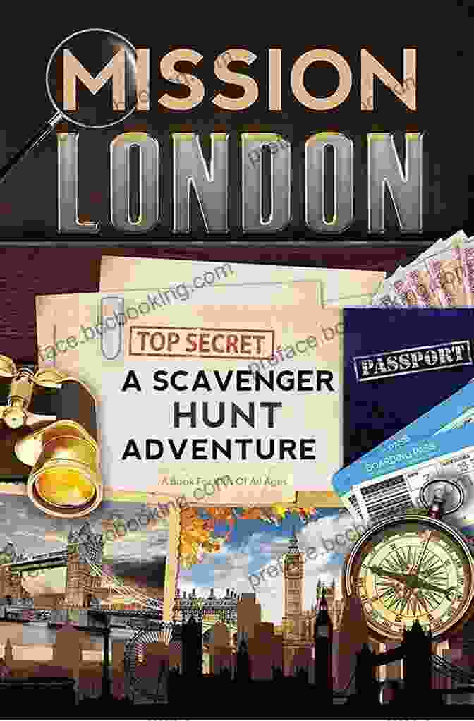 Children Scavenger Hunt London Book Cover Children S Scavenger Hunt London