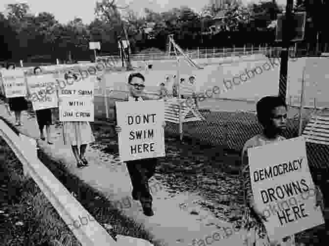 Civil Rights Activists Protesting At A Segregated Swimming Pool In The 1960s. Contested Waters: A Social History Of Swimming Pools In America