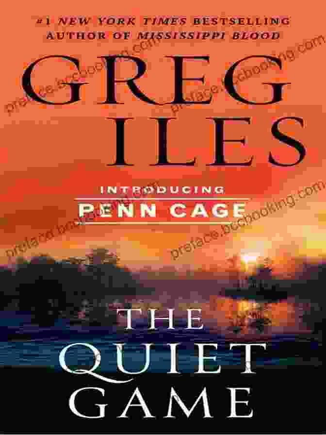 Cover Art For 'The Quiet Game' By Penn Cage, Featuring A Woman's Face Partially Obscured By A Hand The Quiet Game (Penn Cage 1)