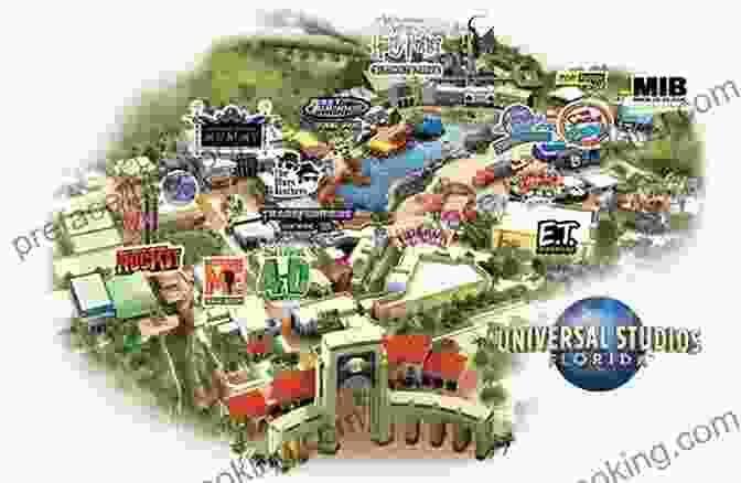 Detailed Map Of Universal Studios Florida The Great Universal Studios Orlando Scavenger Hunt: A Detailed Path Through Universal Studios Florida And Universal S Islands Of Adventure (Scavenger Hunt 2)