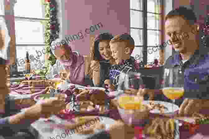 Family Gathered Around A Festive Christmas Dinner Table All American Christmas Rachel Campos Duffy