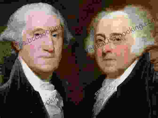 George Washington And John Adams Facing Each Other, Looking Serious. The General Vs The President: MacArthur And Truman At The Brink Of Nuclear War