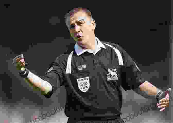 Graham Poll In Action As A Referee Seeing Red Graham Poll