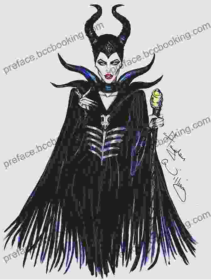 Illustration Of Maleficent From 'Cold Hearted' Cold Hearted (Villains) Serena Valentino