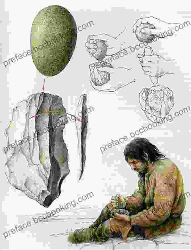 Image Of A Person Flint Knapping Native American Survival Skills: How To Make Primitive Tools And Crafts From Natural Materials
