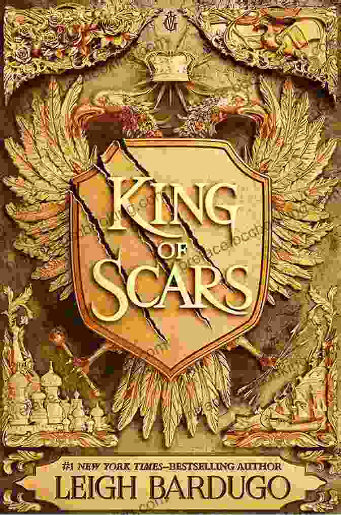 King Of Scars Book Cover Featuring Nikolai Lantsov Wielding His Sword In A Battle Scene King Of Scars (King Of Scars Duology 1)