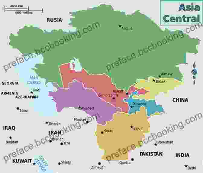 Map Of Central Asia Highlighting Its Geographical Location And Key Countries Dictators Without BFree Downloads: Power And Money In Central Asia