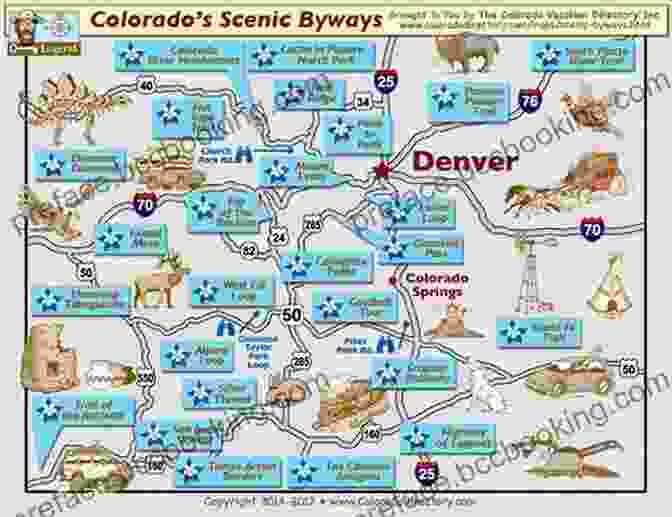 Map Of Colorado With Scenic Drives Highlighted Roadside Geology Of Colorado Halka Chronic