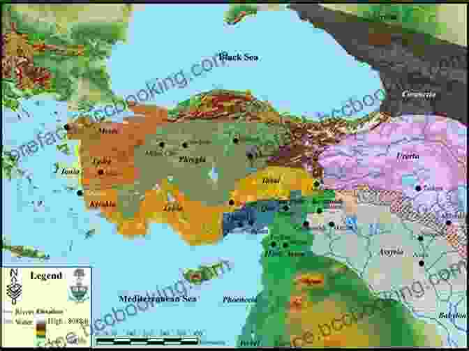 Map Of The Attolian World, With Intricate Coastlines And Mythical Landmarks The King Of Attolia (The Queen S Thief 3)