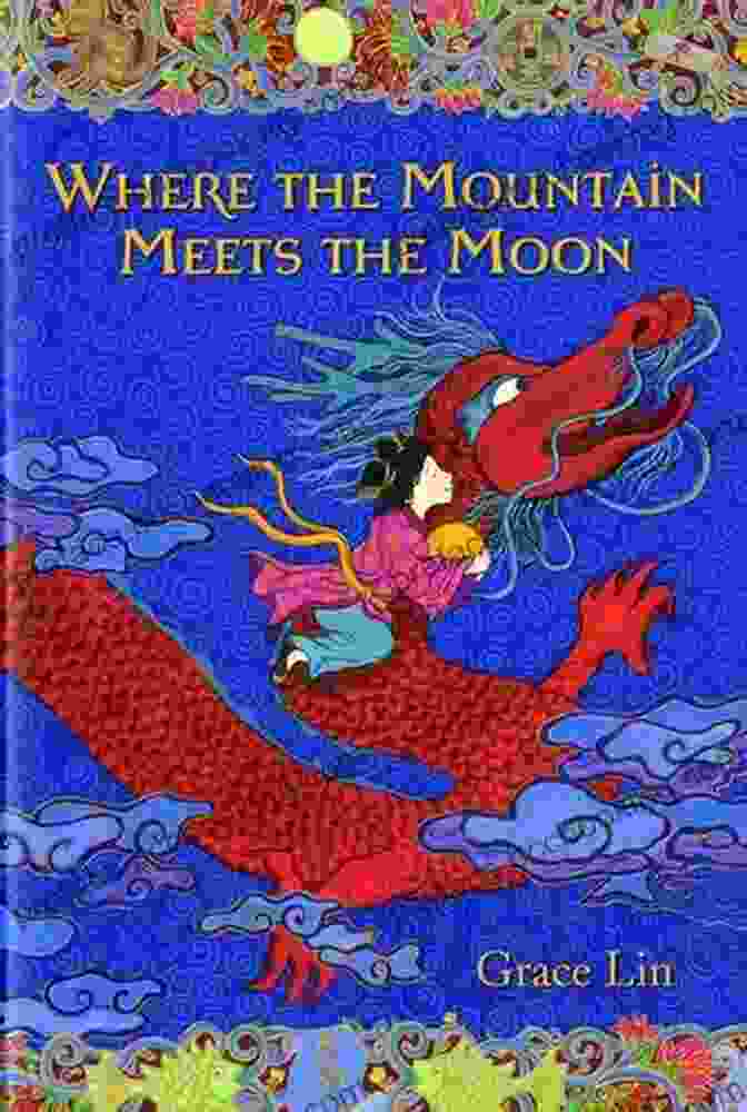 Minli, A Young Girl With Long Flowing Hair, Holding A Talking Goldfish Where The Mountain Meets The Moon