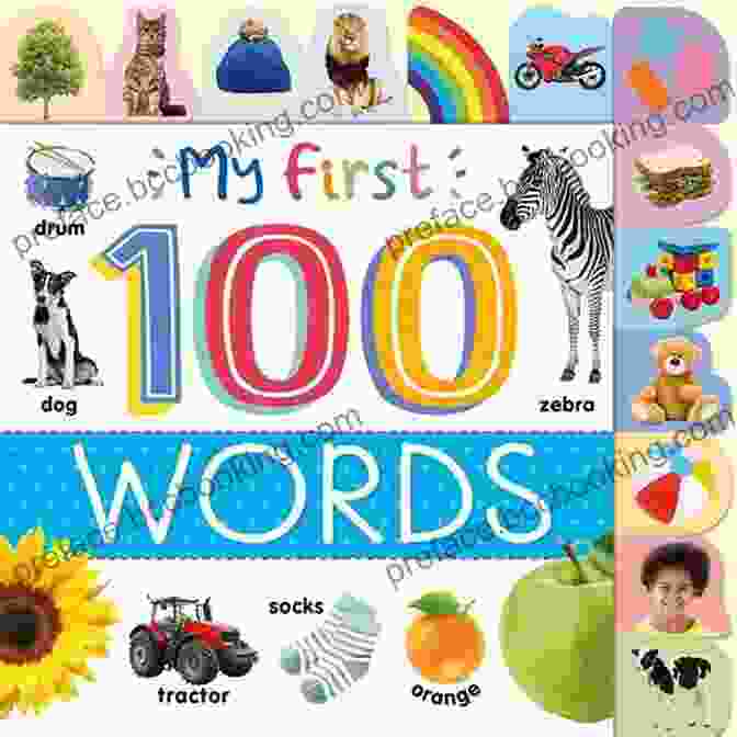 My First 100 Words Easter Edition Book Cover Featuring A Colorful Easter Bunny On A Grassy Background My First 100 Words Easter Edition: Perfect Easter Gift For Boys Or Girls (Easter Basket Stuffer) For Babies Toddlers