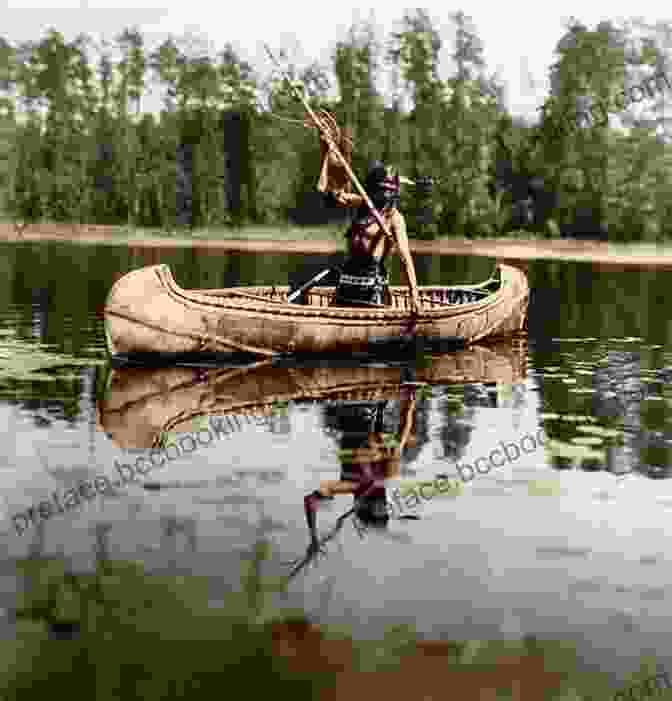 Ojibwe Hunter Spearfishing Ojibwe Hunter Ojibwe Giiyosewinini James Chavers Jr