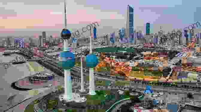 Panoramic View Of Kuwait City Skyline Kuwait (Major Muslim Nations) Hal Marcovitz