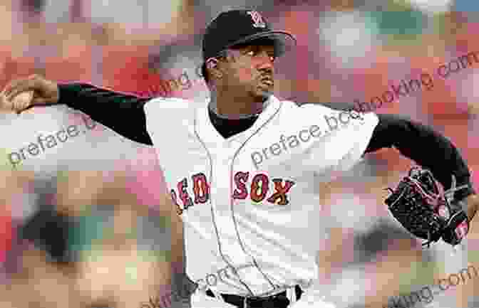 Pedro Martinez, A Dominican Pitcher, Throwing A Pitch Baseball S Great Hispanic Pitchers: Seventeen Aces From The Major Negro And Latin American Leagues