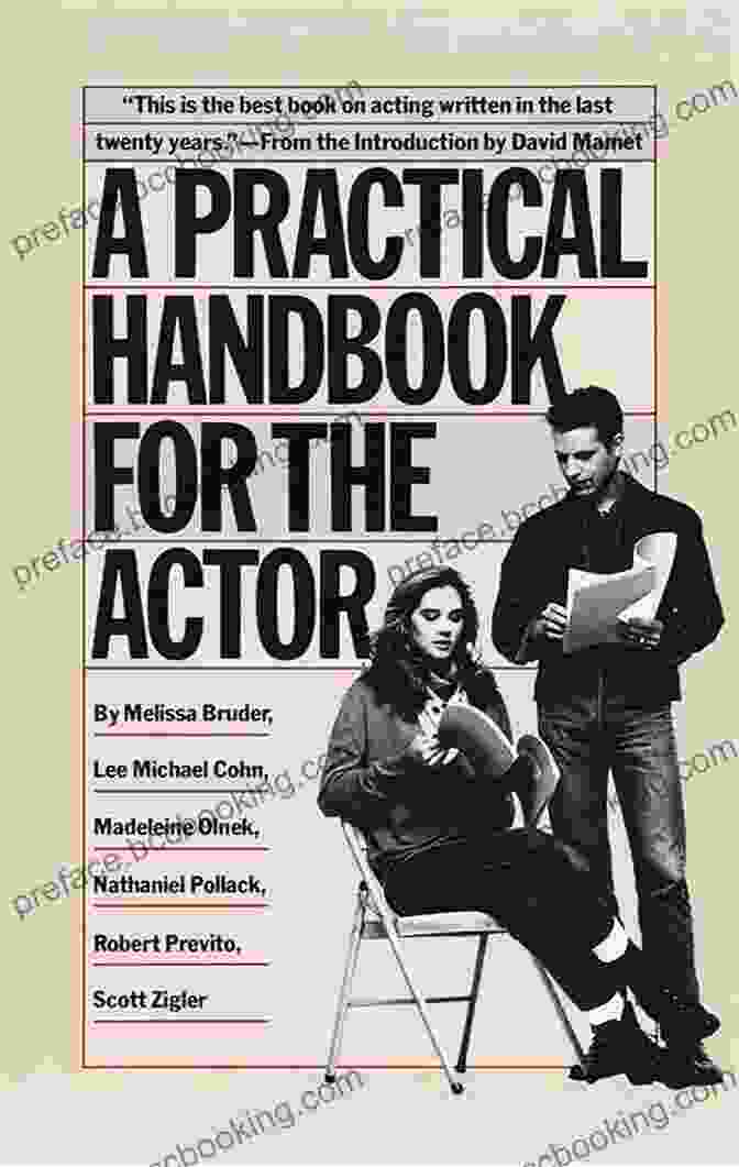 Practical Handbook For The Actor Book Cover, Featuring A Group Of Actors Performing On Stage A Practical Handbook For The Actor