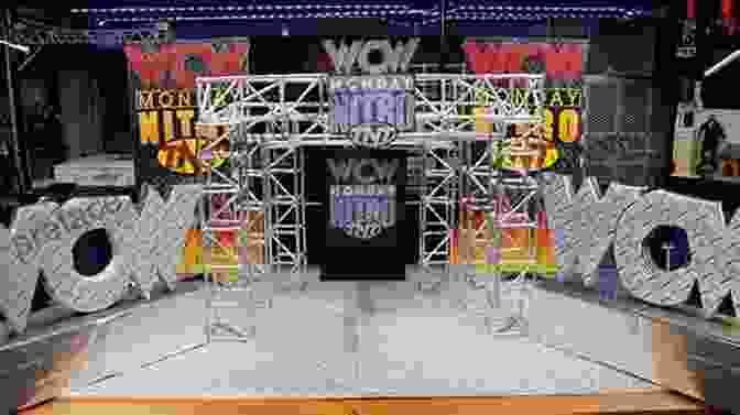 The Aftermath Of WCW's Collapse, As Its Logo Is Removed From The Entrance Stage NITRO: The Incredible Rise And Inevitable Collapse Of Ted Turner S WCW
