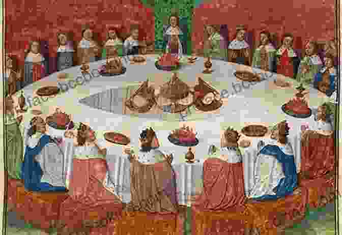 The Knights Of The Round Table Gathered Around The Iconic Table The Woman In The Tree: The True Story Of Camelot