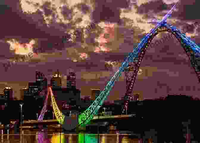 The Rainbow Bridge, Its Vibrant Colors Illuminating The Night Sky, Connecting The Realms Of The Gods And Humans. The Burden Of Ascension Episodes 1 7: Babylonian Dragons Vikings The Rainbow Bridge The Elemental Wizard Palace Politics The Trek Begins Merlin Meets The Mermen Merwyrm Merlin The Satyrs