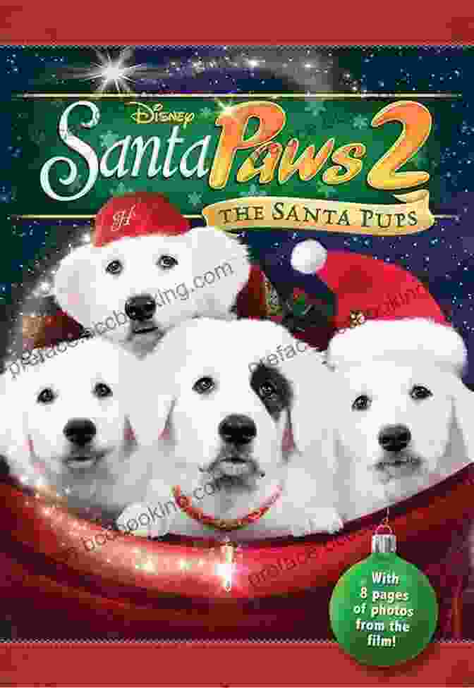 The Santa Pups Disney Junior Novel E Book Cover Featuring Max, Mia, Rory, And Snowflake Santa Pups Junior Novel: The Santa Pups (Disney Junior Novel (ebook))