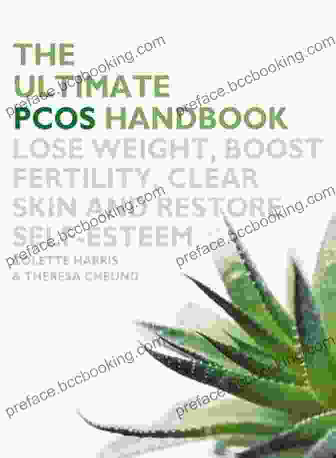 The Ultimate PCOS Handbook Cover, Featuring A Teal And Pink Geometric Design With The Book Title And Author's Name Prominently Displayed The Ultimate PCOS Handbook: Lose Weight Boost Fertility Clear Skin And Restore Self Esteem