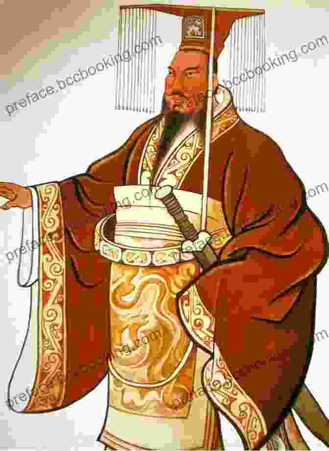 Visual Description: A Panoramic And Dynamic Illustration Of Emperor Qin Shi Huang Leading His Armies Into Battle, Unifying The Fragmented States Of China Under His Command. The Emperor Who Built The Great Wall (illustrated Kids Picture Biographies Bedtime Stories For Kids Chinese History And Culture): Qin Shihuang (Once Upon A Time In China)