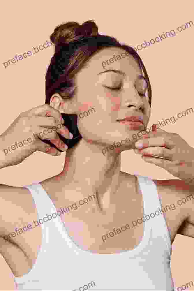 Woman Performing Gua Sha On Her Face Gua Sha: The Ultimate Skin Therapy