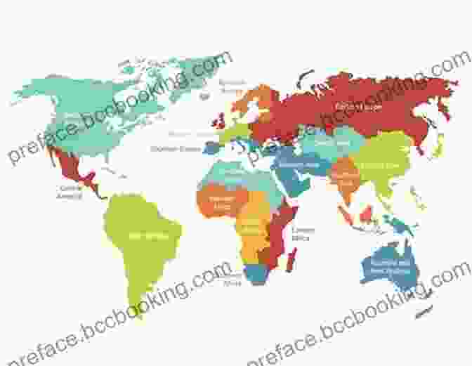 World Map Highlighting Different Countries Let S Look At India (Let S Look At Countries)