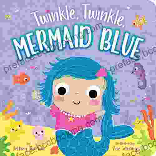 Twinkle Twinkle Mermaid Blue Zoe Waring