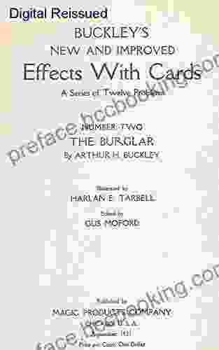 Effects With Cards (Illustrated Digital Reissued): Number Two The Burglar