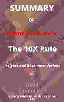 Summary Of Grant Cardone S 10 X Rule